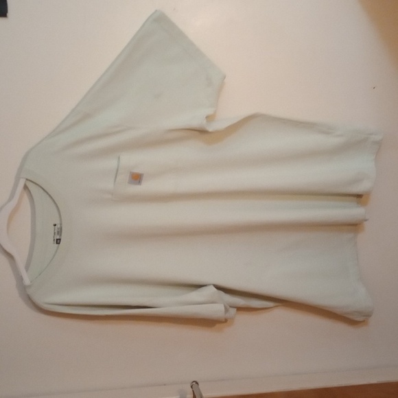 Carhartt Other - CARHARTT NWOT 100% COTTON T-SHIRT 2XL LOOSE, NICE LIGHT GREEN COLOR